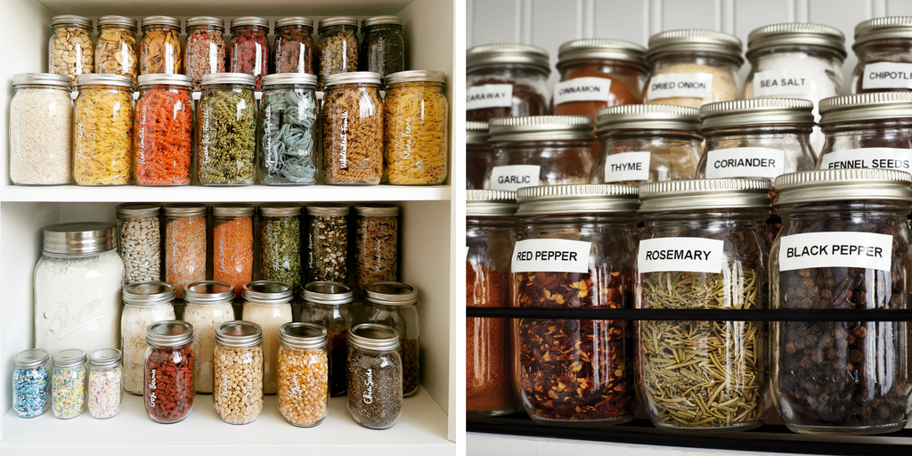 Streamline Your Kitchen and Your Life! With Ball Mason Glass Jars